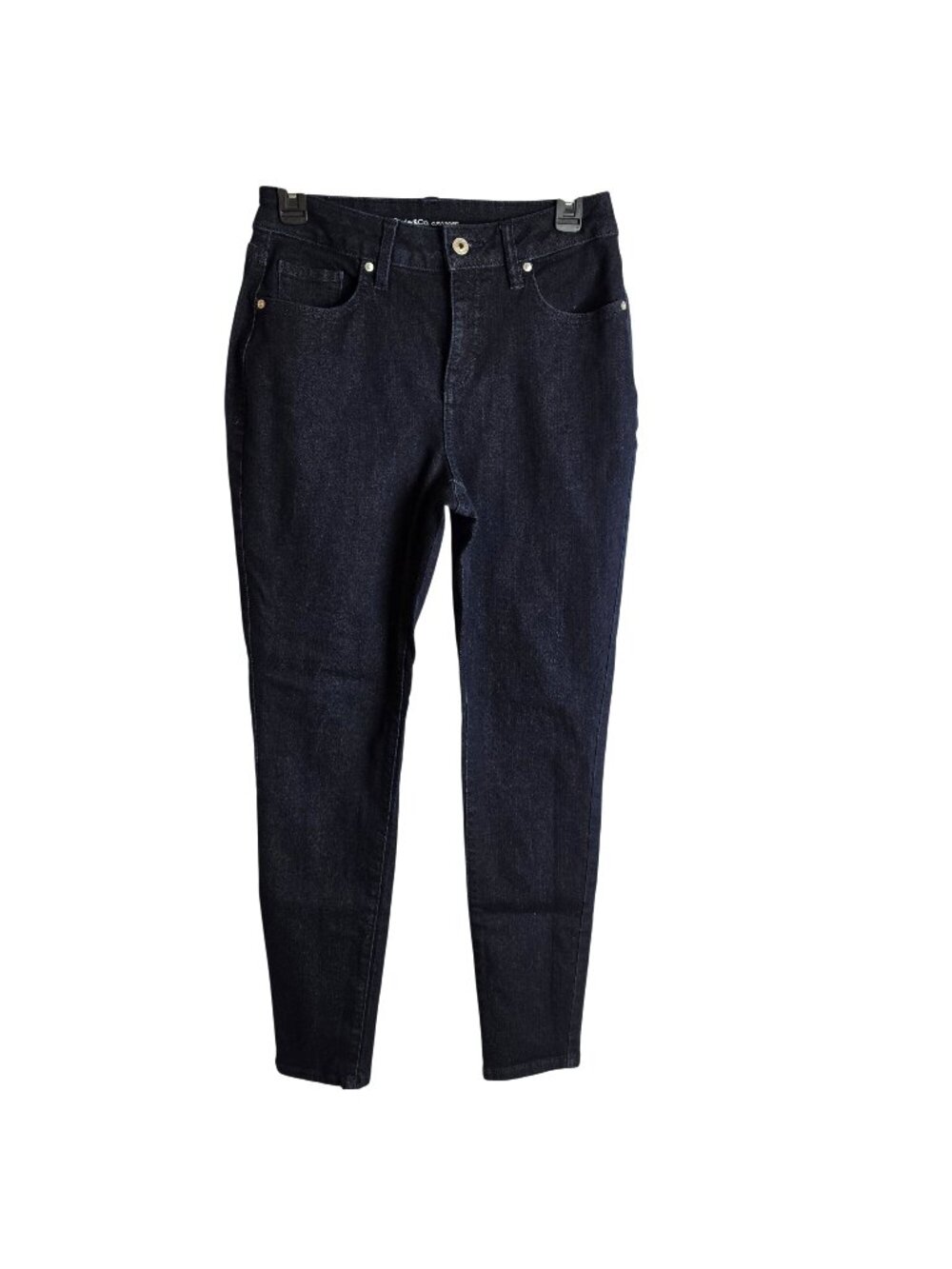 Style & Co High Rise Tummy Control Skinny Jeans Dark Wash Women Size 6 29in